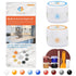 Quartz Tile Granite Marble Countertop Repair Kit (Color Match), Quartz Countertop Chip Repair Kit, Epoxy Cracked Tile Filler for Porcelain Stone C...