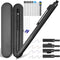 AUAUY 4 in 1 Multicolor Pen, Metal Cased Multifunction Pen, Gravity Sensor Multifunction Pen, 0.5mm 3 Color Ballpoint & 0.5mm Mechanical Pencil, 3...