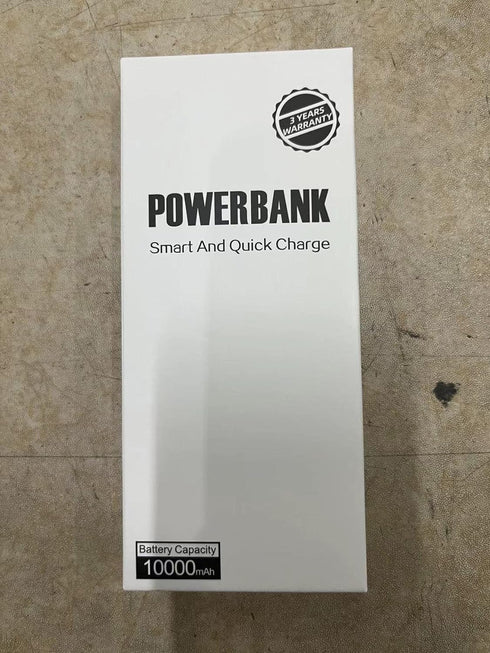 Power Bank 10000mAh Mobile Phone Portable Charger External Battery Pack with 2 USB 2.4 A Outputs and USB C Input Compatible with Huawei iPhone 12 ...