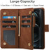 RANYOK Wallet Case Compatible with iPhone 11 (6.1 inch), Premium PU Leather Zipper Flip Folio Wallet RFID Blocking with Wrist Strap Magnetic Closu...