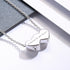 Sterling Silver Urn Ash Necklace Bracelet Holds Two - Forever in My Heart Cremation Pendant Women Memorial Jewelry Bereavement Keepsake Gift for L...