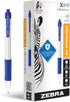 Zebra Pen Sarasa Dry X20+ Retractable Gel Pen, Plastic Barrel, Medium Point, 0.7mm, Blue Ink, 12-Pack...