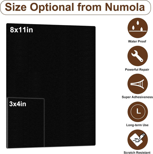 Numola Leather Repair Patch 8×11 inch Self-Adhesive Leather Repair Tape, Scratch/Holes Vinyl Repair Kit for Couch, Car Seat, Sofas, DIY Furniture ...
