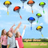 10 Pcs Parachute Toy,Tangle Free Throwing Parachute Toys,Outdoor Toss It Up Flying Toys for Kids,5 Colors...