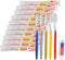 20pcs Disposable Toothbrushes with Toothpaste (5 Colors)...