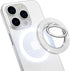 GVIEWIN Magnetic Phone Ring Holder, Compatible with MagSafe Phone Stand Finger Grip Adjustable Kickstand for iPhone 15 Pro Max/Pro/Plus/14/13/12 S...