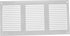 Vent Systems 12'' x 6'' Inch White Air Vent Cover Metal Air Return Grill with Built in Pest Guard Screen HVAC Vent Cover for Home Improvement Vent...