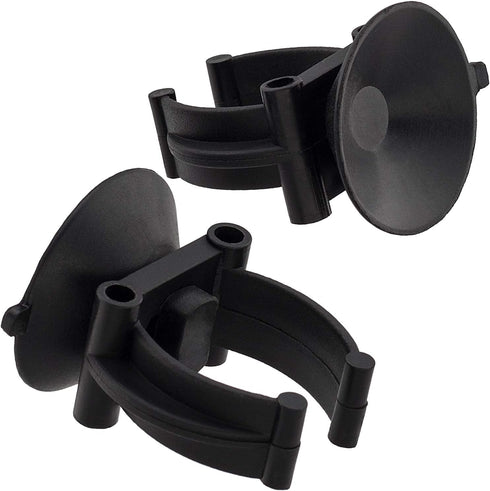 OIIKI 10 PCS Aquarium Heater Suction Cups with Clips, Air Hose Tube Holders Clamps for Fish Tank (Black)...