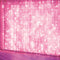 Curtain Lights, Pink Room Decor 8 Modes LED String Lights for Garden, Teen Girls' Room, Party, Window, Wall and Valentines Day Decor...