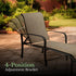 Sunniland Patio- 4 Position Adjustment Bracket for Patio Chaise Lounge/Recliner, Perfect for, Lounge Chair and Recliner Upgrade Your Outdoor Furni...
