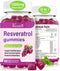 High Purity Resveratrol Gummies, 98% Trans-Resveratrol with Quercetin, Coq 10, Vitamin C - Reservatrol Supplement for Antioxidant, Joint, Anti-Agi...