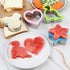 Elfkitwang Sandwich Cookie Cutters Set, Dinosaur,Heart,Star,Mouse,Sandwich Knife Cookie Knife Vegetable Cutter Food Grade Cookie Mould.(12Pcs)...