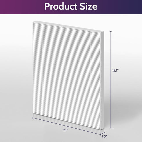 C545 Replacement Filter S Compatible with Winix C545 Air Purifier, C545 H13 HEPA Filter & 4 Activated Carbon Filters Replacement Part 1712-0096-00...