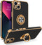 BENTOBEN iPhone 13 Case, Phone Case iPhone 13 6.1 Inch, Slim Fit 360° Ring Holder Shockproof Kickstand Magnetic Car Mount Supported Non-Slip Prote...