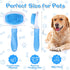 Dog Bath Brush Pet Brush with Soft Silicone Bristles Dog Wash Brush Rubber Dog Bath Scrubber Dog Grooming Brushes Pet Deshedding Massage Brush wit...