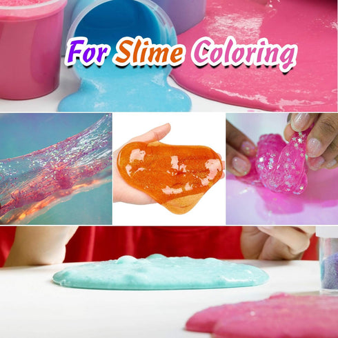 Mica Powder Pigment 12 Color, Non-Toxic Safe Natural Epoxy Resin Dye Pigment Powder for DIY Slime Coloring and Soap Dye Making Supplies, Bath Bomb...