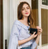 Wallet for Women, Cute Tri-Fold Women's Wallets 7 Card Slots, Pu Leather Womens Card Wallet with Tassel, 1 Visible ID Window, 1 Bill Compartment, ...