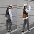 Crossbody Bags for Women Small Canvas Drawstring Bucket Purse Cute Little Boho Bag...