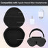 Hard Case Compatible with Apple AirPods Max Wireless Over-Ear Headphones (Black Case)...