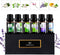 Flower Essential Oils Set, 6x10ml Aromatherapy Oil Gift Kit for Diffuser, Fragrance, Humidifier, Air Purifier- Gardenia, Magnolia, Shangri-La, Jas...