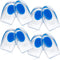 8 Pack Gel Heel Cushions - Heel Pads, Heel Inserts for Heel Pain Relief, Heel Cushion Inserts, Gel Heel Cups, Heel Support Heel Inserts for Planta...