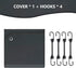 gulrear Air Conditioner Covers for Outside Units Top Square Ac Covers Outdoors Seal Black Central Air Conditioner Cover Universal Heavy Duty AC De...