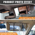 Car Rear View Mirror, Foldable Car Sun Visor Vanity Makeup Cosmetic Mirror, Tri Fold Auto Sun-shading Travel Mirror, Universal Car Rear View Mirro...