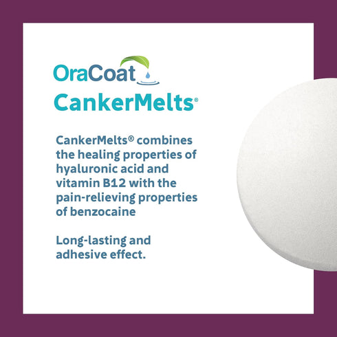 Oracoat® CankerMelts® Stick-On Melts™ Mouth Sore Treatment, 20 Count...