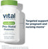 Hyperbiotics Vital Nutrients Pro-Natal Prenatal Probiotics for Women | Support for Occasional Nausea, Bloating, and Gas | Vegan Pregnancy Probioti...
