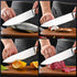 RAXCO Block Knife set in giftbox,One-Piece Stainless Steel kitchen Knife,cuchillos para cocina...