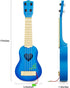 Kids Toy Classical Ukulele Guitar Musical Instrument, Blue...