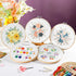 Embroidery Kit for Beginners, Starters with Stamped Pattern, 5 Sets Cross Stitch Kits for Adults Hand Craft Lover with Embroidery Cloth, Hoop, Col...
