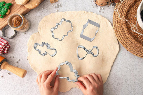 6 Pcs Graduation Cookie Cutter Set Graduation Cap Trophy Diploma Blessing Frame Book Bouquet Biscuit Mold Graduation Stainless Steel Cookie Cutter...