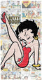 Trevco Betty Boop Vintage Strips Officially Licensed Beach Towel 30" X 60"...