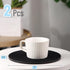 BTaT- Silicone Trivet Mats, 2 Pack, Black, Round Silicone Trivet, Silicone Hot Pads for Kitchen, Silicone Trivets for Hot Pots and Pans, Silicone ...