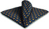 S&W SHLAX&WING Classic Handkerchief for Men Blue Orange Flower Pocket Square 12.6"...