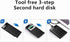 SSD HDD Hard Drive Enclosure 2.5" inch SATA III USB 3.1 6Gbps Caddy Case External Reader Laptop Fast Data Trasfer UASP Cable Included Tool-Free LE...