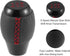 X AUTOHAUX 5 Speed Manual Gear Stick Shift Knob Transmission with Dust Cover Gear Lever Stick Shifter Handle for Honda Civic 1992-1995 Black...