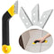 Grout Remover Tile Grout Saw Angled Grout Scraping Rake Tool with 3 Pieces Extra Replacement Accessories for Tile Cleaning...