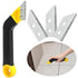 Grout Remover Tile Grout Saw Angled Grout Scraping Rake Tool with 3 Pieces Extra Replacement Accessories for Tile Cleaning...