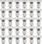 25pcs 1" Pacifier Suspender Clips, Marrywindix Pacifier Clips for Making Pacifier Holders Bib Clips Toy Holder Silver...
