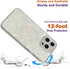 for iPhone 15 Pro Case Compatible with MagSafe,Cute Magnetic Hard Back Shockproof Women Phone Case for iPhone 15 Pro 6.1"- White Pearl Tort...