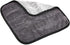 The Rag Company Gauntlet Car Drying Towel - 70/30 Korean Microfiber, Dries Faster Without Scratching, 900gsm, 12x12 inches, Ice Grey/Grey, 3 Pack...