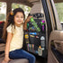 Luckybay Car Backseat Organizer, 1 Pack Car Backseat Organizer for Kids Kick Mats, Travel Accessories Waterproof, Durable with 10" Tablet Holder, ...