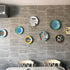 Plate Hangers for The Wall 8 inch Decorative Dish Display Tray Holder with Installation Hooks 5 Pack...