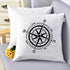 12 Pcs Compass Anchor Stencil, Plastic Reusable Nautical Stencils Compass Rose Stencil Anchor Compass Stencils Template for Painting Wood, Walls, ...