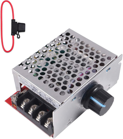PWM DC Motor Speed Controller?AITRIP 2 Pack 7-70V 30A Speed Control Switch Adjustable PWM Motor Speed Regulator with Amp Fuse Used for Power Wheel...