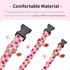 Dog Collar,Personalized Adjustable Cute Puppy Collars for Girl Female Boy Dogs Strawberry Patterned Design,Soft Pet Collar with Safe Buckle for Sm...