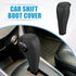 Car Shift Boot Cover Gear Knob Shifter Boot for Chevy Sonic 2012-2020 Faux Leather Black Black Stitches...