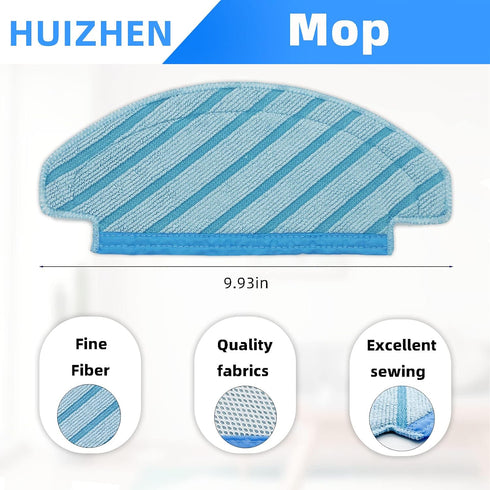 Spare Accessories for Yeedi Vac/Vac Station/Vac Max/Vac 2 Pro Robotic Vacuum Cleaner Replacement Parts Kit, Main Roller Brush Side Brush Hepa Filt...